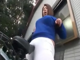 asian masturbation bycycle