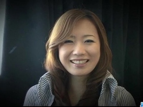 Nasty trio along cock sucking Kazumi Nanase