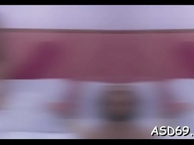 Hottie with a slender body and hot tits fucks like a whore