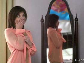 X-Angels.com - Rebecca Rainbow -Penetrates tattooed cutie