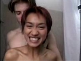 A Shorthaired Asian Cunt Fucked by Her Boyfriend