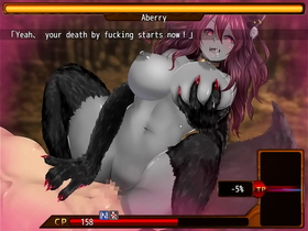 Monster Girl Labyrinth [Hentai RPG game] Ep.3 Quikie with a werewolf girl on cowigirl position
